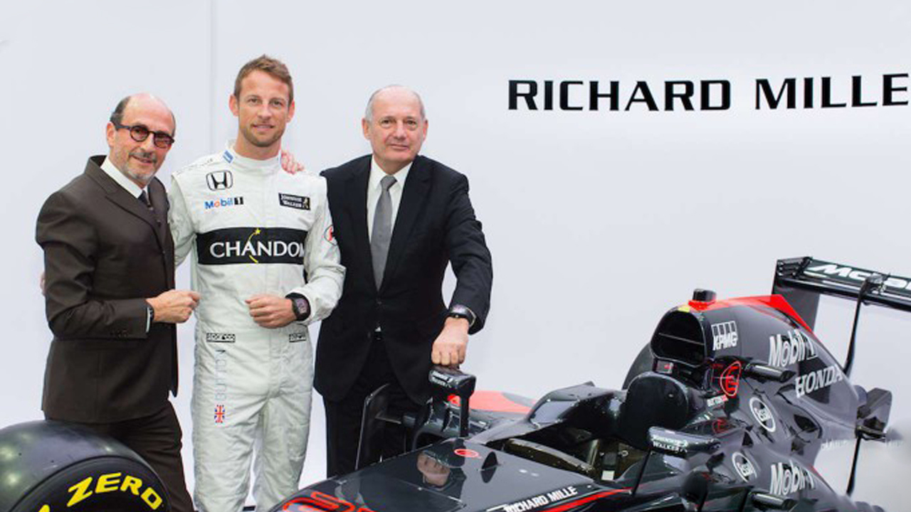 理查德·米勒与迈凯轮-本田车队达成的合作关系